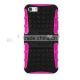 FOR Iphone5 5s Case Armor Case Heavy Duty Hybrid Rugged TPU Impact Kickstand Hard Cover ShockProof for Iphone 5