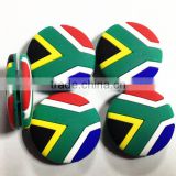 Wholesale round shape South Africa flag tennis string vibration dampener