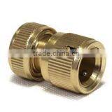 Garden Brass Hose Connector With Water Stop/Quick Connector thumbnail-4
