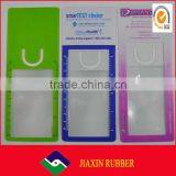 OEM Cute Promotional Silicone Plastic Metal Gift Bookmarks thumbnail-1