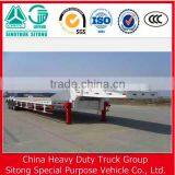New Double Tire 60 Tons Low Bed/Lowboy Truck Semi Trailer thumbnail-3