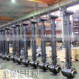 Fully Welded Ball Valve With Extension Stem thumbnail-1