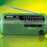 Emergency Solar Power RADIO AM/FM/SW1-2 Bands Radio Crank Power Radio With LED thumbnail-1