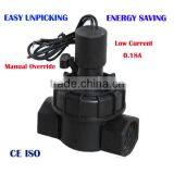 1inch 12vdc Manual Control Electric Media Water Hydraulic Solenoid Valve thumbnail-1