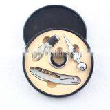 Gift Set Kit of 4 Pieces Corkscrew Pourer Wine Opener Set Wine Accessories thumbnail-1