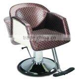 Round Base Modern Hydraulic Barber Chair Hair Cutting Chairs With Pedal Wholesale Barber Supplies F-007-53B thumbnail-1