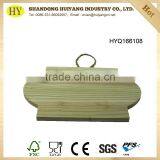 New Design Unfinished Lantern Shape Wood Door Decorative Plaque thumbnail-1