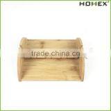 Bamboo Facial Tissue Holder /Napkin Dispenser Homex-BSCI thumbnail-1