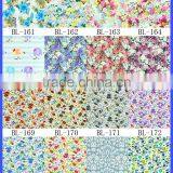 Boutique Blue White Star Printed Cotton Fabric Wholesale 4th of July Cloth Fabric thumbnail-4