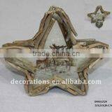 Christmas Twig Picture Frame With Candle Holder thumbnail-1