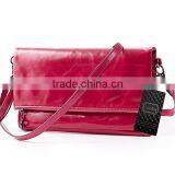 Womens Genuine Leather Clutch Handbags Purse With Strap Crossbody Messenger Bag for Women thumbnail-2
