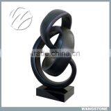 Modern Bronze Sculpture Abstract Shape Interior Decor thumbnail-1