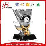 OEM Hot Sale High Quality Polyresin Billiard Trophies for Sale thumbnail-4