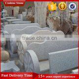 Granite Stone Park Benchs With Backrest thumbnail-4