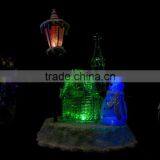 Acrylic Color Changing Snowman & Church Led Lamp Decorations Supplier thumbnail-3