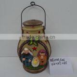 Ceramic Nativity Set With Lantern thumbnail-6