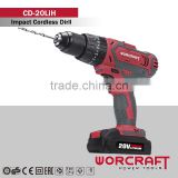 13mm 20V Li-ion Impact Cordless Drill WOCRCRAFT CD-20LiH