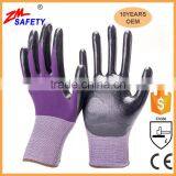 18 G Oil Resistant Mechanic and Black Nitrile Gloves thumbnail-1