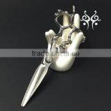 Types of Hair Scissors 440c Japanese Steel Purple Dragon Hair Scissors thumbnail-2