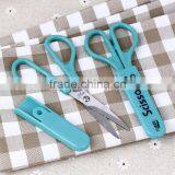 Fashional Style Top Sale Good Quality Full PP Material Students Scissors thumbnail-2