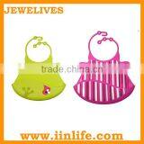 Silicone Plain Dribble Custom Adult Baby Bib thumbnail-1