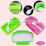 2016 Wholesale Plastic Bento Box With Soup