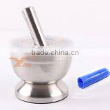 High Quality Stainless Steel Herbs Mill Mortar and Pestle thumbnail-2