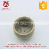 Wholesale Bowl Shape Flower Pot Ceramic Pot For Home Decor Office Succulents thumbnail-2