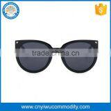 uv 400 Protected Walnut Wood Oval Pink Mirror Celebrity Sunglasses With Custom Logo Printed thumbnail-1