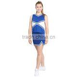 Custom Cheerleading Clothes Womens Double V Notch A-Line Design Cheer Uniform Skirt Cheerleading Uniforms For Adults thumbnail-6