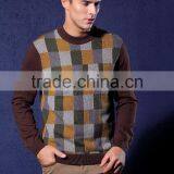 Jacquard Style Mens Multi Color Sweater thumbnail-4