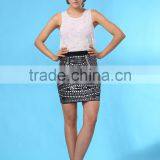 2015 New Design Ladies Sequin Skirt Elegant Embroidered Skirt thumbnail-4