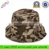 Brown Bucket Hat Plain Wholesale Cool Cotton no Minimum Custom Camo Bucket Hat thumbnail-1