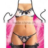 Custom from direct factory Sexy Adult Apron Fashion Sexy Cooking Party Adult Apron dress