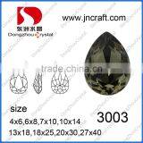 Pujiang Wholesale Decorative Teardrop Crystal Stone for Jewelry Accessories thumbnail-4
