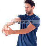 2016 Wholesale OEM Manufacture 180g 100% Cotton O-Neck Short Sleeve Casual Men Plain T-shirt thumbnail-6