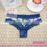 Fashion Flower Cheeky Panty for Young Girls Ladies Women thumbnail-1