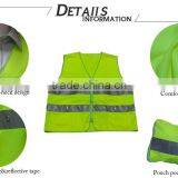 Folded Safety Clothing ,reflective Led Traffic Safety Clothes With Portable Pocket thumbnail-6