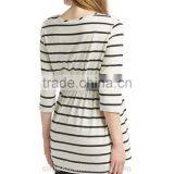 2017 Dongguan Women Summer Latest Designer v Neck Maternity Blouses thumbnail-2