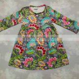 Boutique Remakes Baby Clothes Awesome Botanical Baby Dress Littler Girls Flutter Sleeve Pearl Dresses thumbnail-2