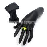 Fashion Resin Ring Bracelets Hands Black Jewelry Display thumbnail-1