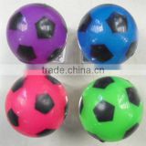 32MM promotional colorful football rubber bouncing ball