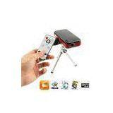 Portable LED Pico Mini Projector With VGA, AV, YPbPr, TF Card Ports (2GB)