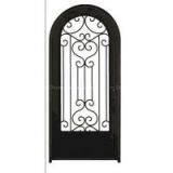 Wrought Iron Single Door thumbnail-1