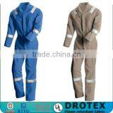 Fire Suit Coverall Fireproof Suit NFPA Fire Suit Reflective Striped Cotton FR Coverall thumbnail-2