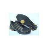 Fashion Newest Style Mens Black Basketball Shoes Nike Shox R5 Golden Stripe thumbnail-1