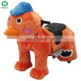 HI Plush Motorized Remote Control Duck Electric Ride on Animals thumbnail-5