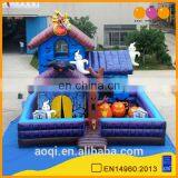 AOQI Magic Halloween House /much fun inflatable fun city china