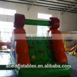 Caterpillar Theme Small Inflatable Slide for Kids thumbnail-3
