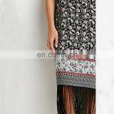 Classic Floral Print Indonesia Long Dresses Wholesale 2015 thumbnail-4